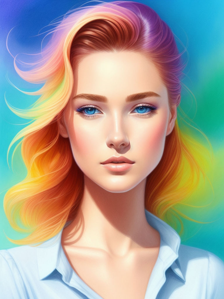 Colorful Portrait By Monsieuralex974 On DeviantArt colorful-portrait-by-monsieuralex974-on-deviantart