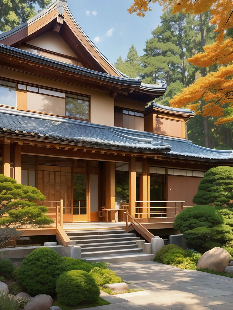 Modern Japanese house by monsieuralex974 on DeviantArt