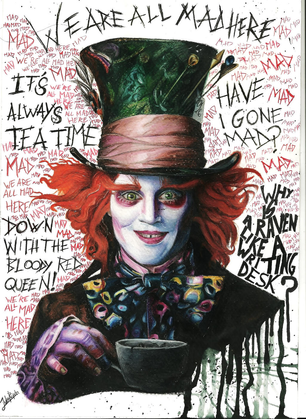 Mad hatter by FearOfTheDarko on DeviantArt