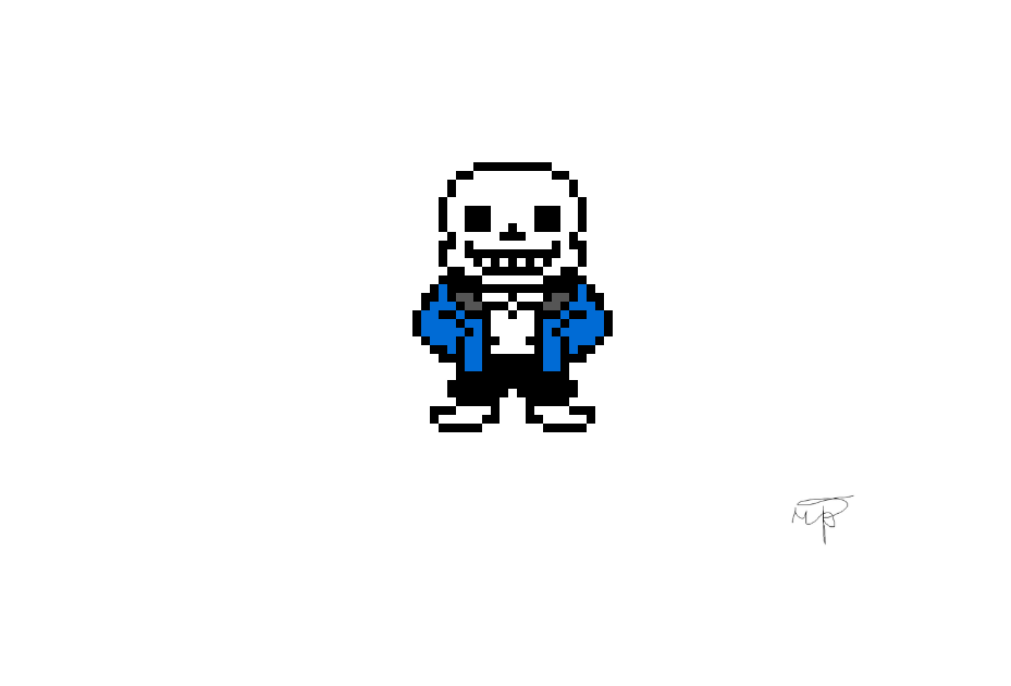Sans undertale pixel Art By Yogi pony On DeviantArt sans-undertale-pixel-art-by-yogi-pony-on-deviantart