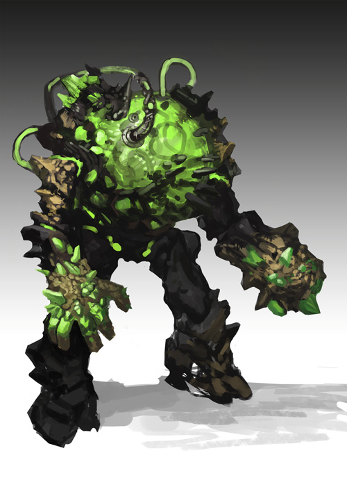 Radioactive Character Radioactive Creature by SilviuSadoschi on DeviantArt