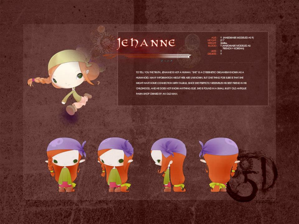 5-D Character 04 - Jehanne