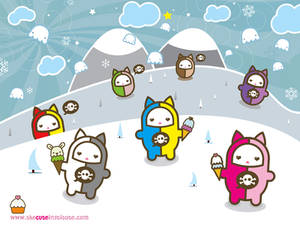 kitty sweets WALLPAPER