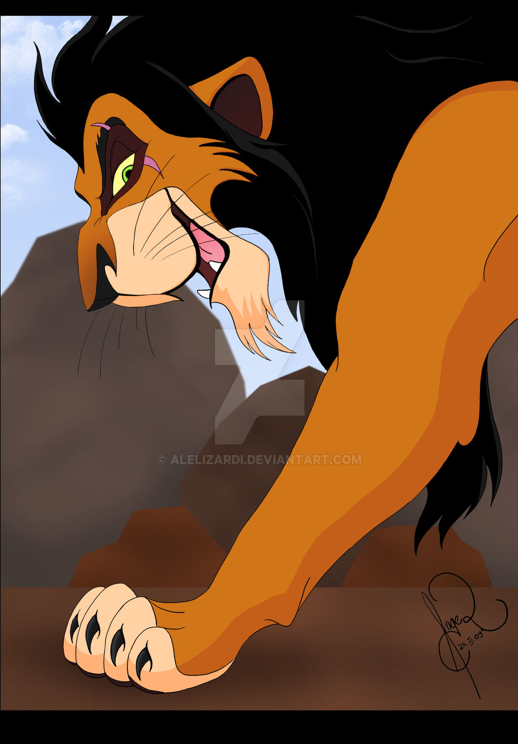 Clark Scar TLK: Scar -Colored- by AleLizardi on DeviantArt