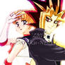 P.C: Yami Yugi and Sailor Moon