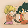 Usagi and Goku kids