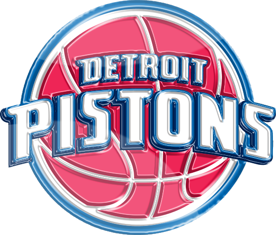 Detroit Pistons 3D Logo