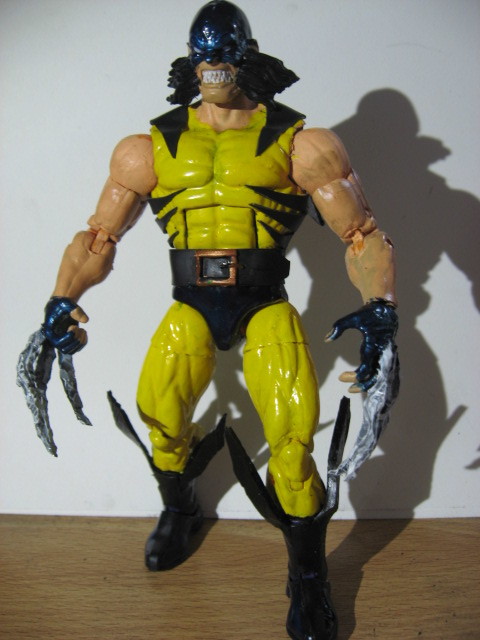 Feral Wolverine custom figure by Chris Motito