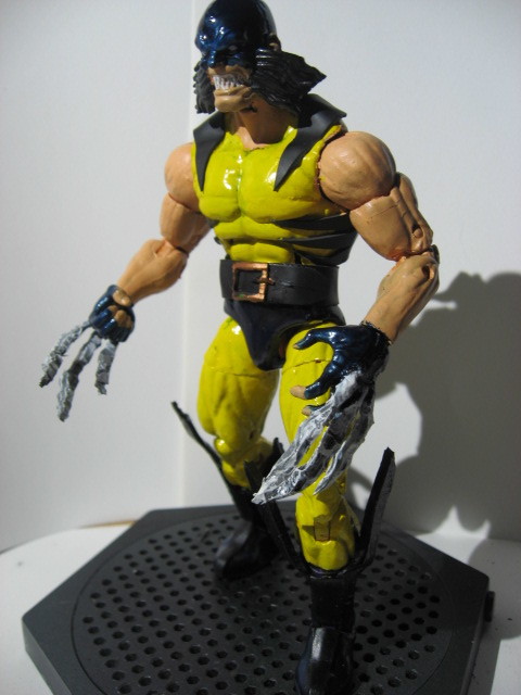 Feral Wolverine custom figure by Chris Motito