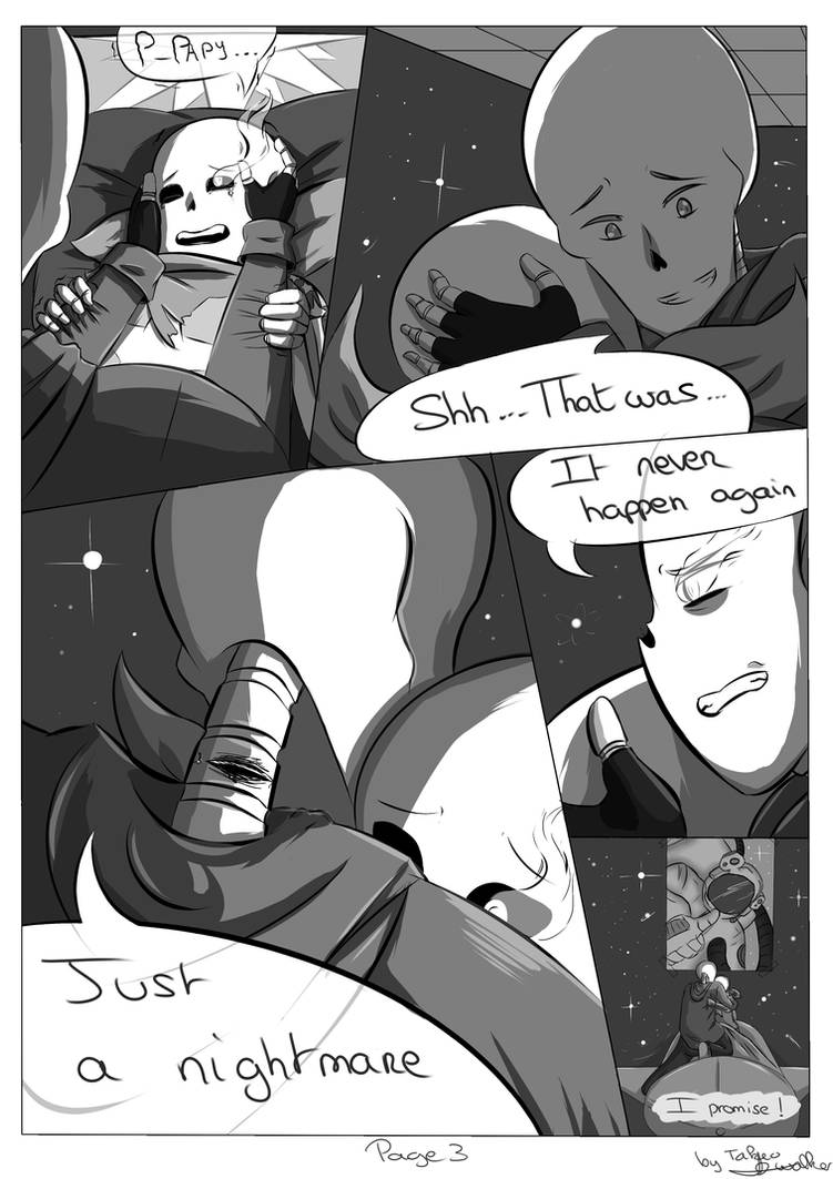 Over Rune Au Comic Chapter01 page03 - Undertale AU Comic by Takeowalker on DeviantArt
