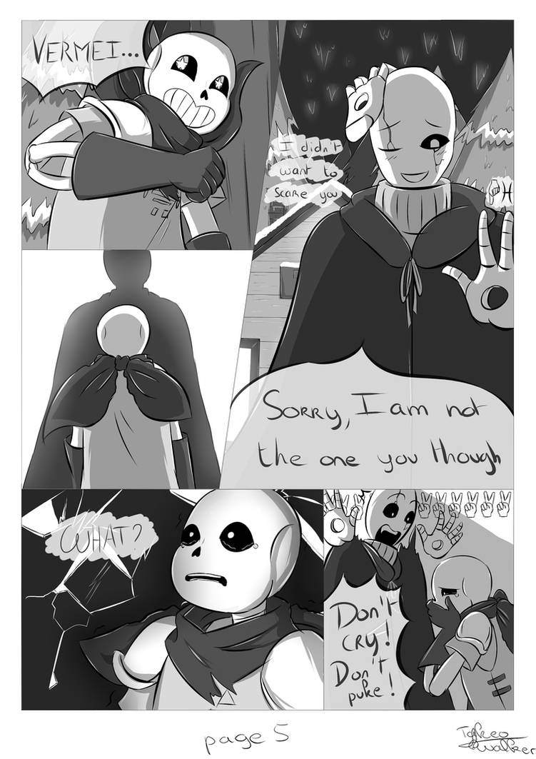Over Rune Au Comic Chapter01 page05 - Undertale AU Comic by Takeowalker on DeviantArt