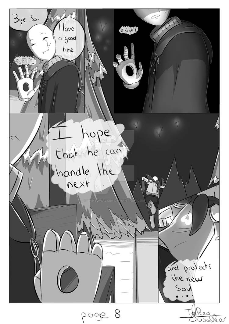 Over Rune Au Comic Chapter01 page08 - Undertale AU Comic by Takeowalker on DeviantArt