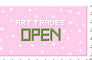Art Trades Open Stamp