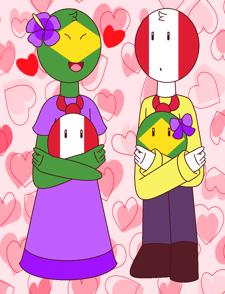 countryhumans Brasil by floewechocolatemex on DeviantArt