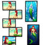 Pyrrha Mermaid Transformation Sequence 1