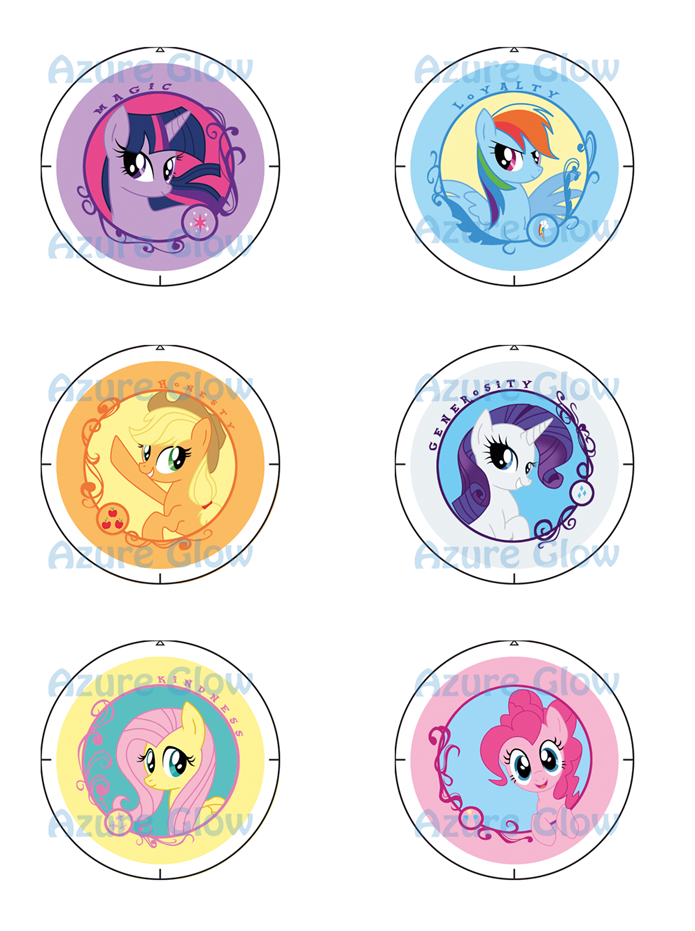 MLP FiM Badges!!