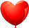 Heart balloon small 40px