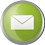 Email icon volumetric round 45px by EXOstock