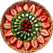 Kiwi and strawberry cake 130px