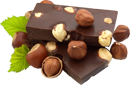 Chocolate with nuts 130px