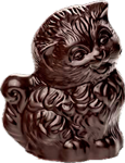 Chocolate cat 150px