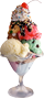 Colorful ice cream 40px