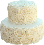 White roses cake 2 150px
