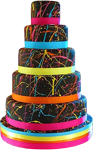 High rainbow cake 150px