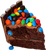 piece of cake M and Ms 50px
