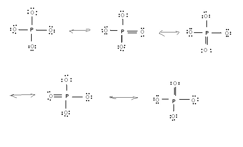 Phosphate Ion Structure