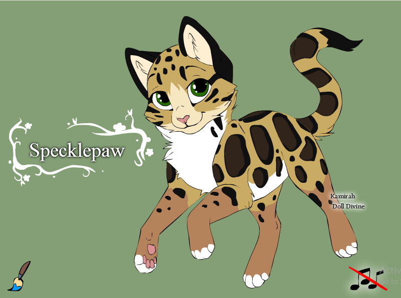 2 Point Specklepaw Adoptable CLOSED