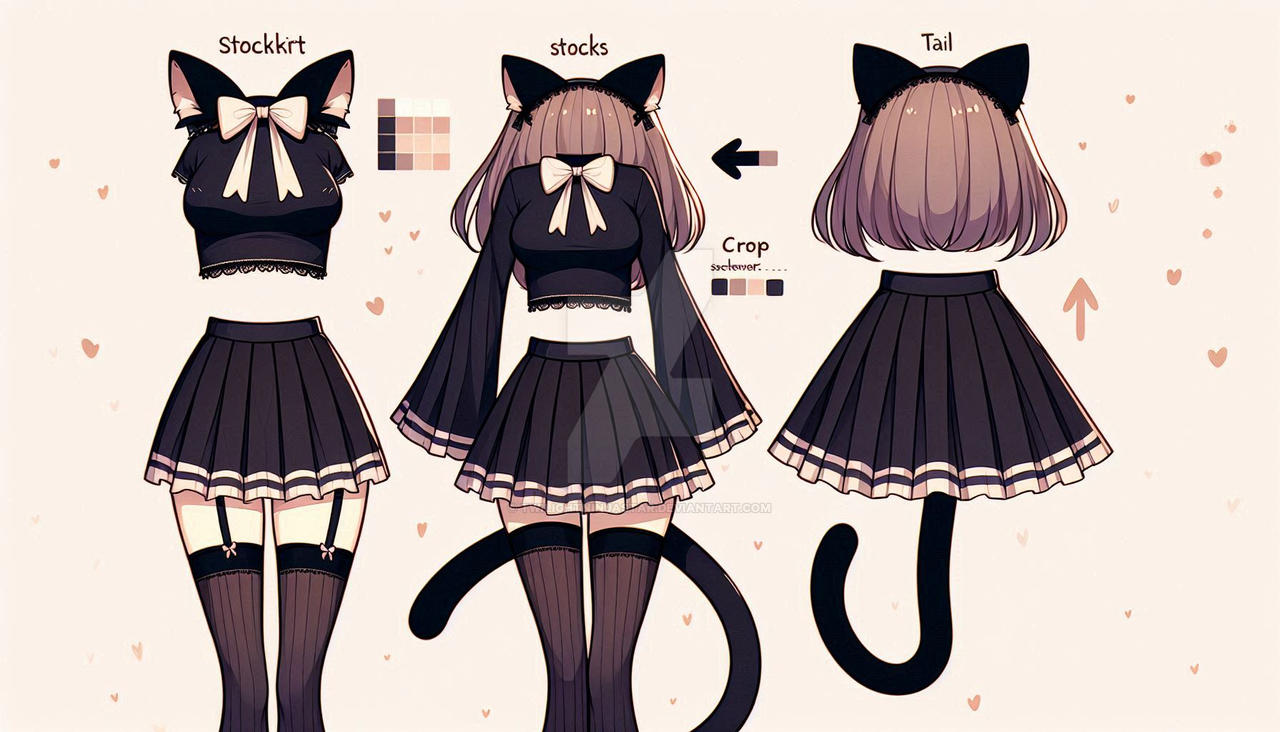 Cat outfits ver 22 by TwilightNinjaStar on DeviantArt