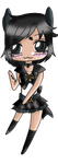 G: Sailor Pearl Panther Chibi by TenshiNeera