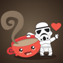 Stormtroopers  loves coffee...