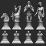 Slavic mythology based chess