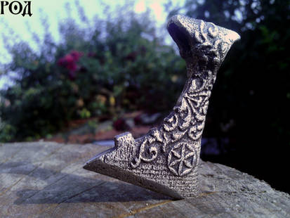 Axe of Perun finished work 2