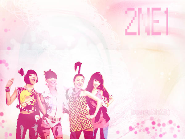 2NE1 Pink Blast Wallpaper