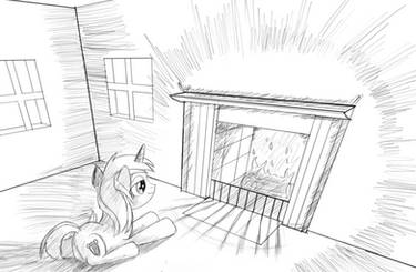 Lyra by the hearth