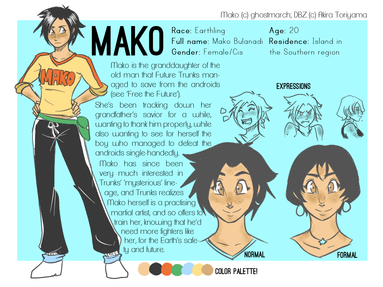 DBZ OC: Mako