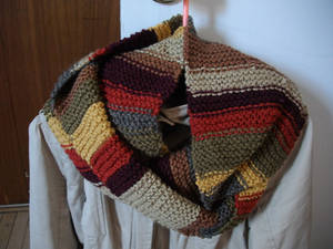 Fourth Doctor Infinity Scarf