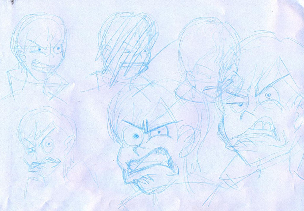 Angry faces by RoxyMcSocks on DeviantArt