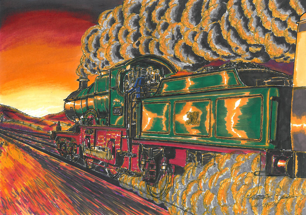 Last ride of the day. by AJF3440 on DeviantArt