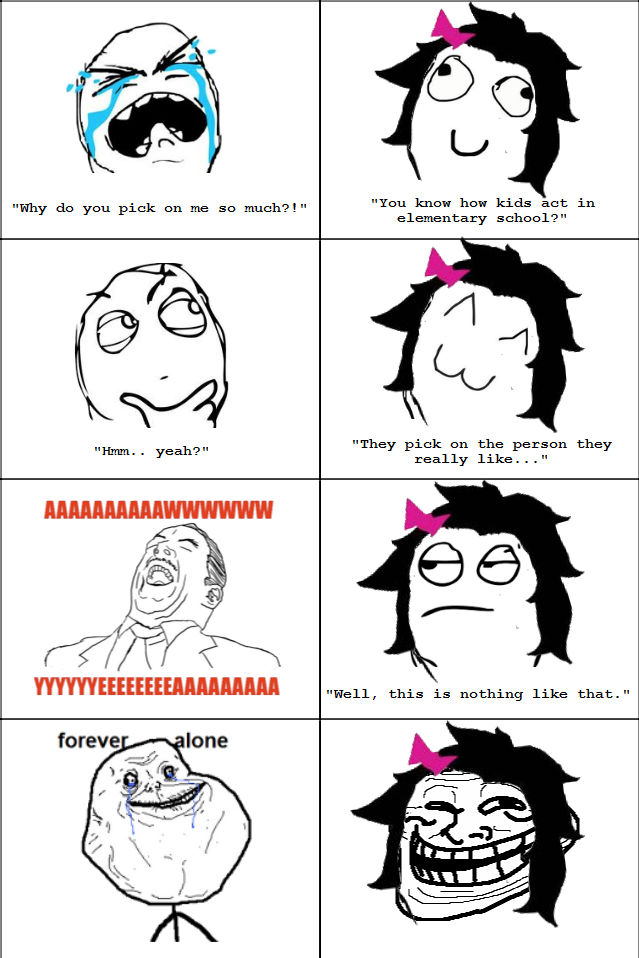 RAGE COMIC- Forever Alone by DeeCoded on DeviantArt