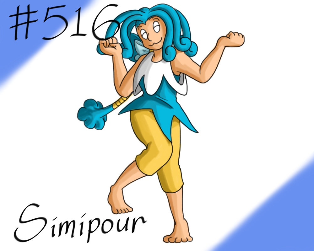 Pokemon Gijinka Project 516 Simipour By Jinchuurikihunter On Deviantart