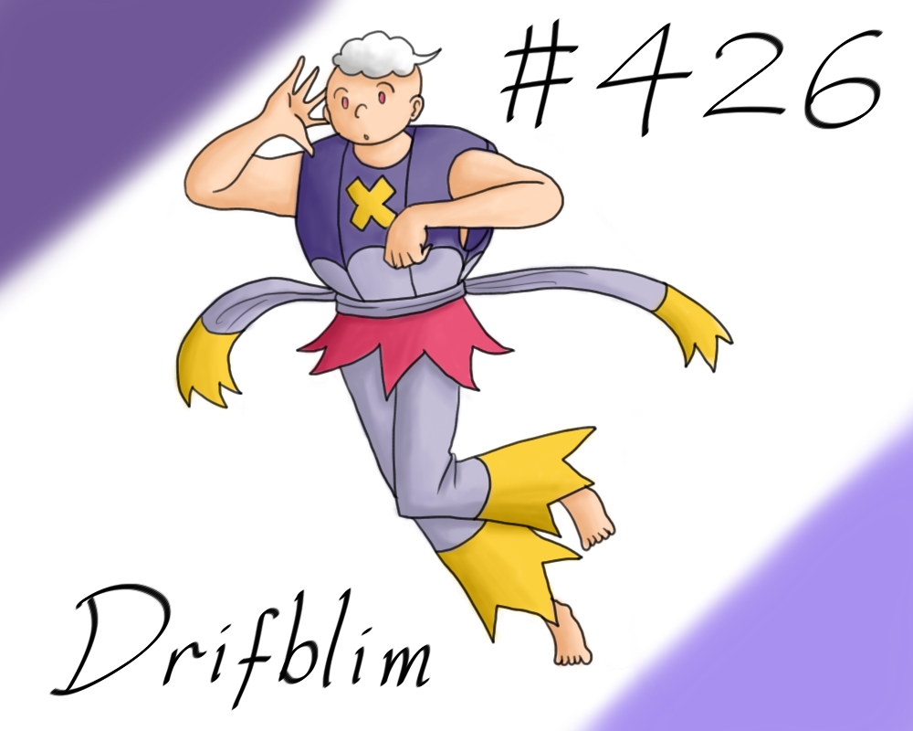 Pokemon Gijinka Project 426 Drifblim