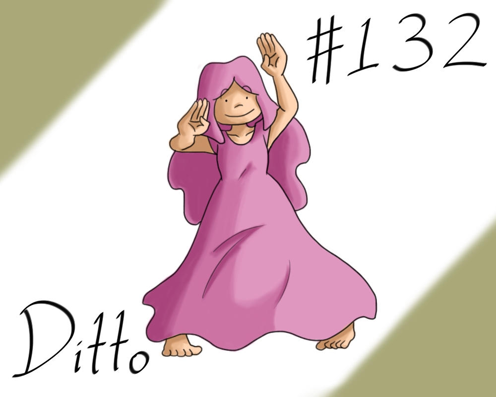 Pokemon Gijinka Project 132 Ditto by JinMugiwara on DeviantArt