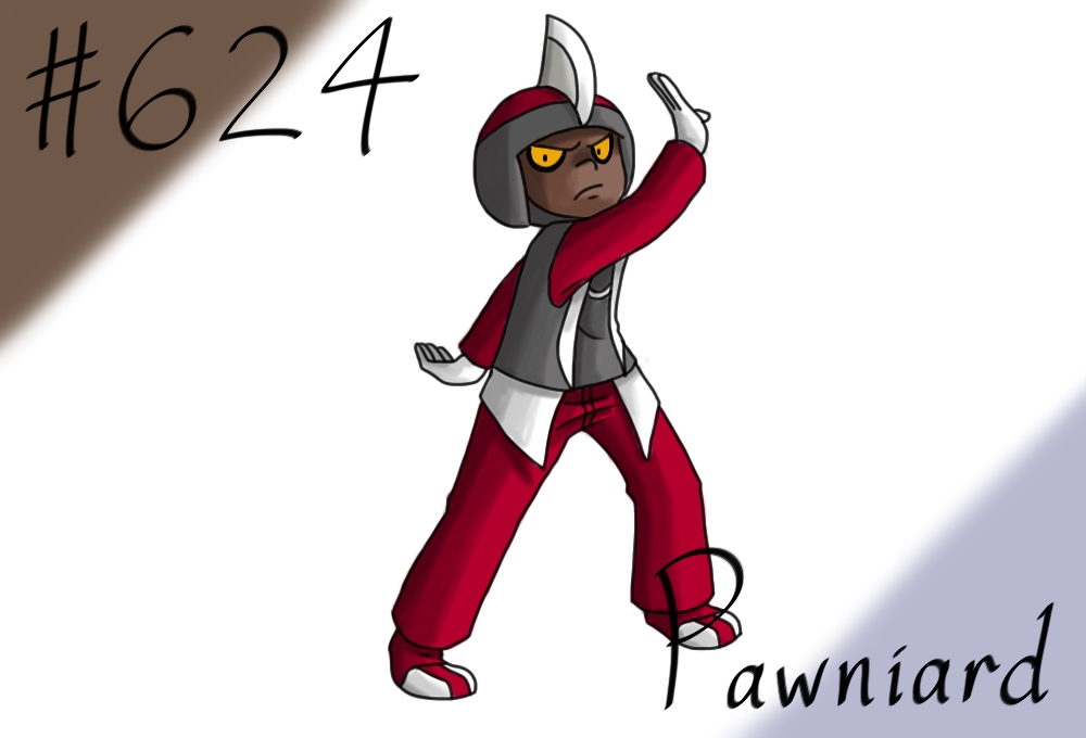 Pokemon Gijinka Project 624 Pawniard by JinMugiwara on DeviantArt