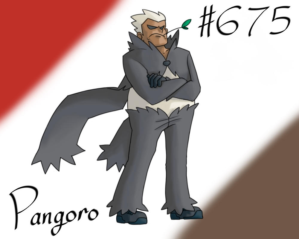 Pokemon Gijinka Project 675 Pangoro by JinchuurikiHunter on DeviantArt
