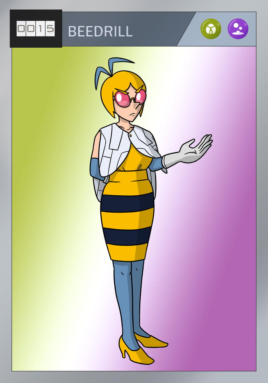 Oc Beedrill Pokejinka Project 0015 - Beedrill by JinMugiwara on DeviantArt