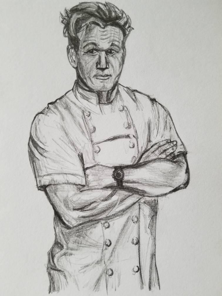 Gordon Ramsay by EmperorPoob on DeviantArt